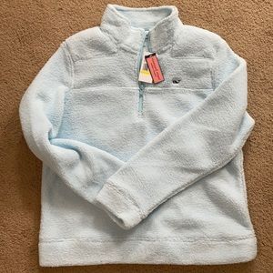 Vineyard Vines Fuzzy 1/4 zip
